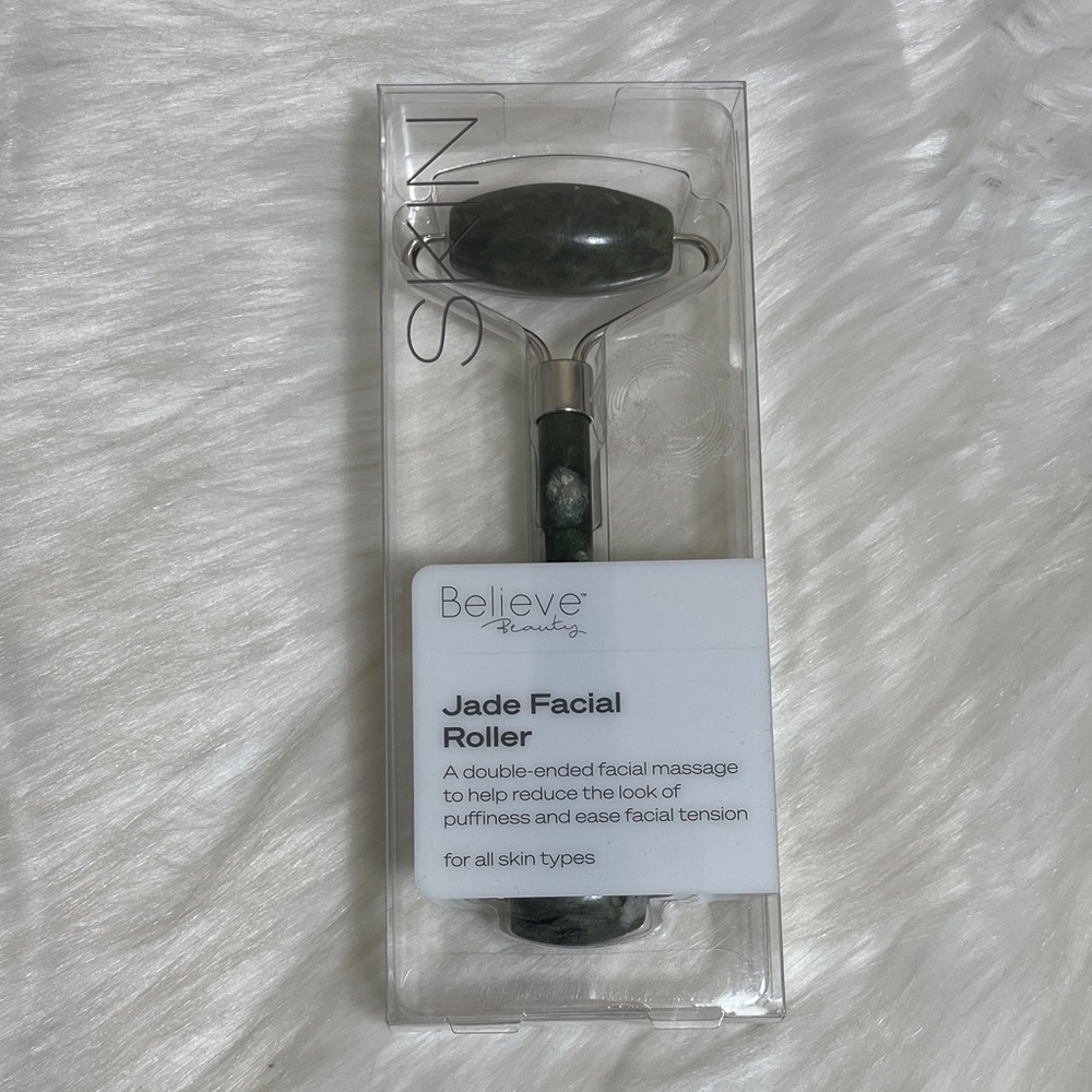 *3/$15* NIB Believe Beauty Jade Facial Roller